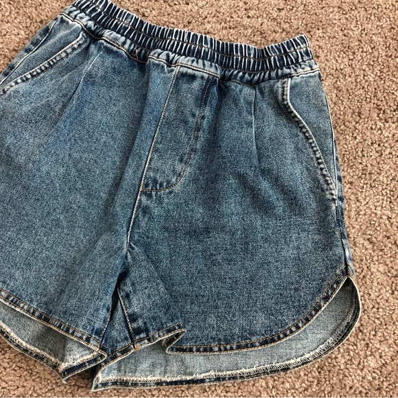 Vera Moda Denim High Waist Pull-On Shorts XS - Picture 3 of 9
